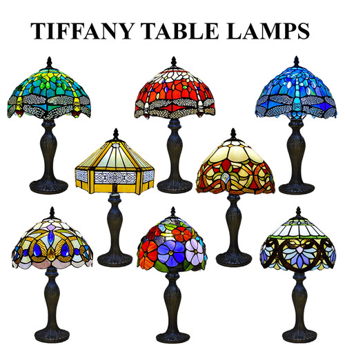 Tiffany style table lamp - tiffany,