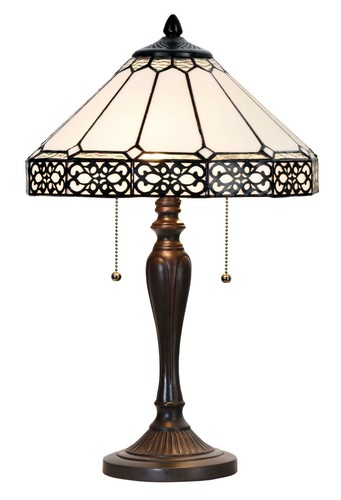 Tiffany table lamp - table,