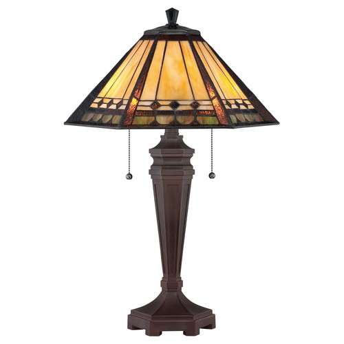 Bulb table lamp tiffany - table,