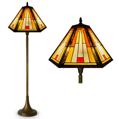 Tiffany style floor - style, lamp