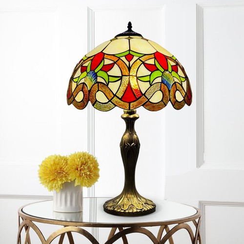 Tiffany style table lamp - lamp, 16"