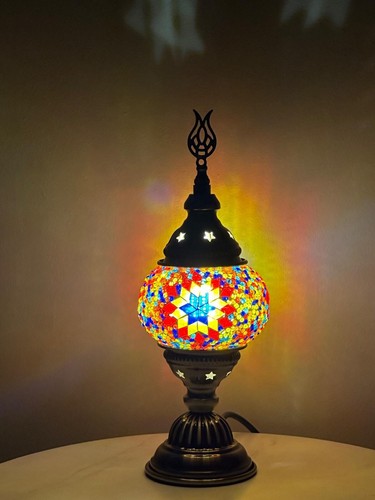 Turkish moroccan mosaic lamp - mosaic,