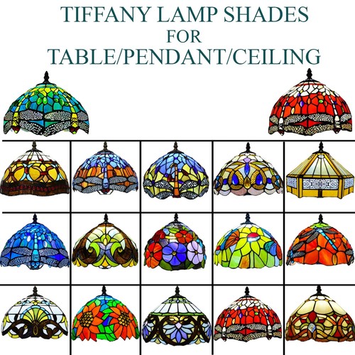 Tiffany style handmade 10inch - handmade,