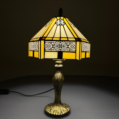 Tiffany yellow hexagon antique - tiffany,