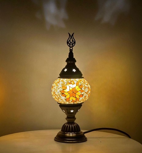 Turkish moroccan mosaic lamp - turkish,