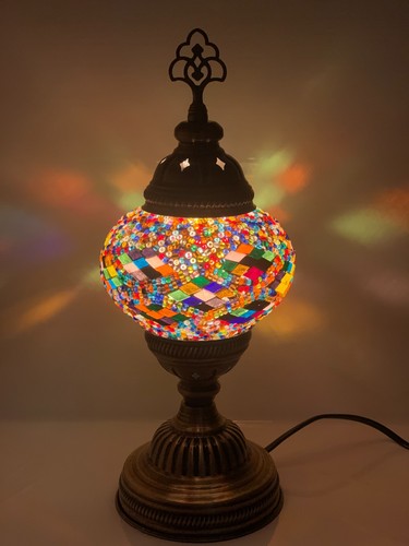 Turkish moroccan mosaic lamp - turkish,