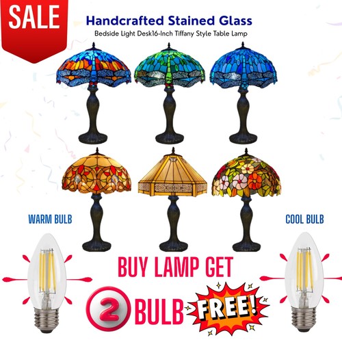 Tiffany table lamp - lamp, 16