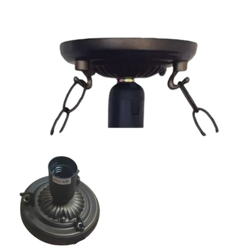 Ceiling light fitting - e27, bulb