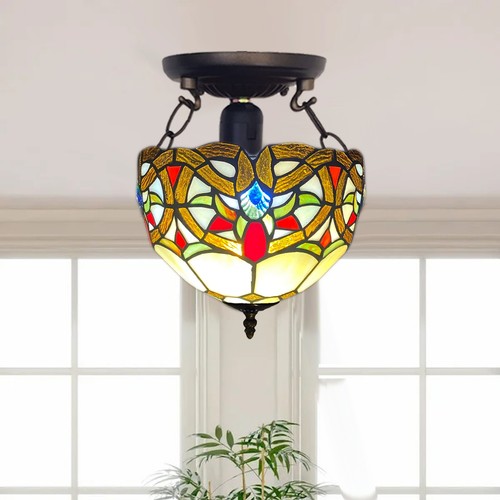 Tiffany inch ceiling lamp - tiffany,