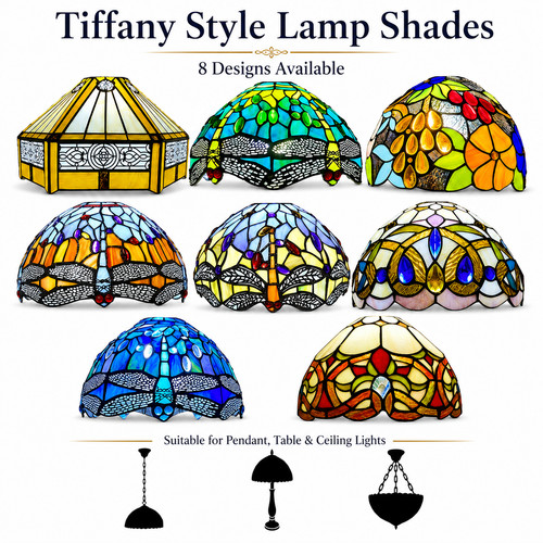 Tiffany style stained - tiffany,
