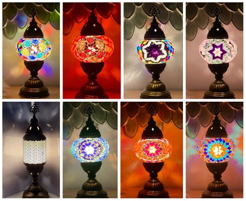 Turkish moroccan mosaic lamp - mosaic,