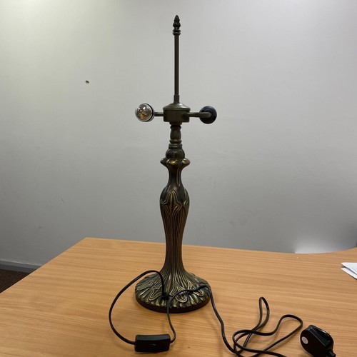 Antique brass tiffany table - ,