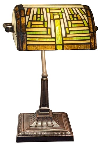 Tiffany style bankers table - bankers,